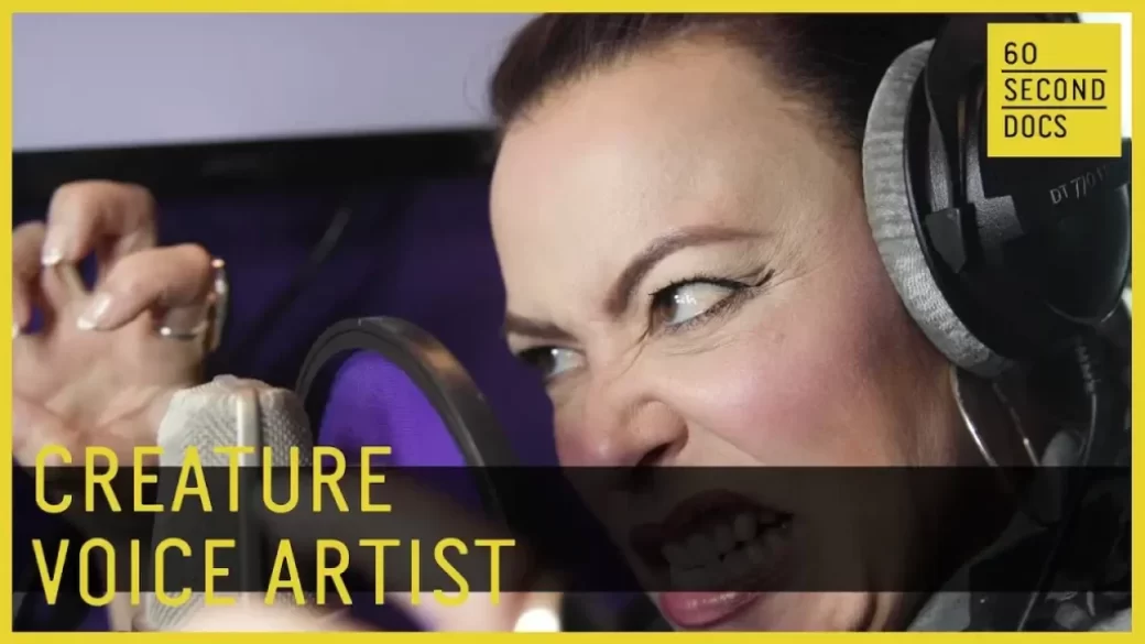 Creature Voice Artist Misty Lee Featured on 60 Second Docs